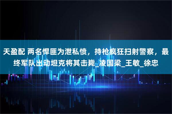 天盈配 两名悍匪为泄私愤，持枪疯狂扫射警察，最终军队出动坦克将其击毙_凌国梁_王敏_徐忠